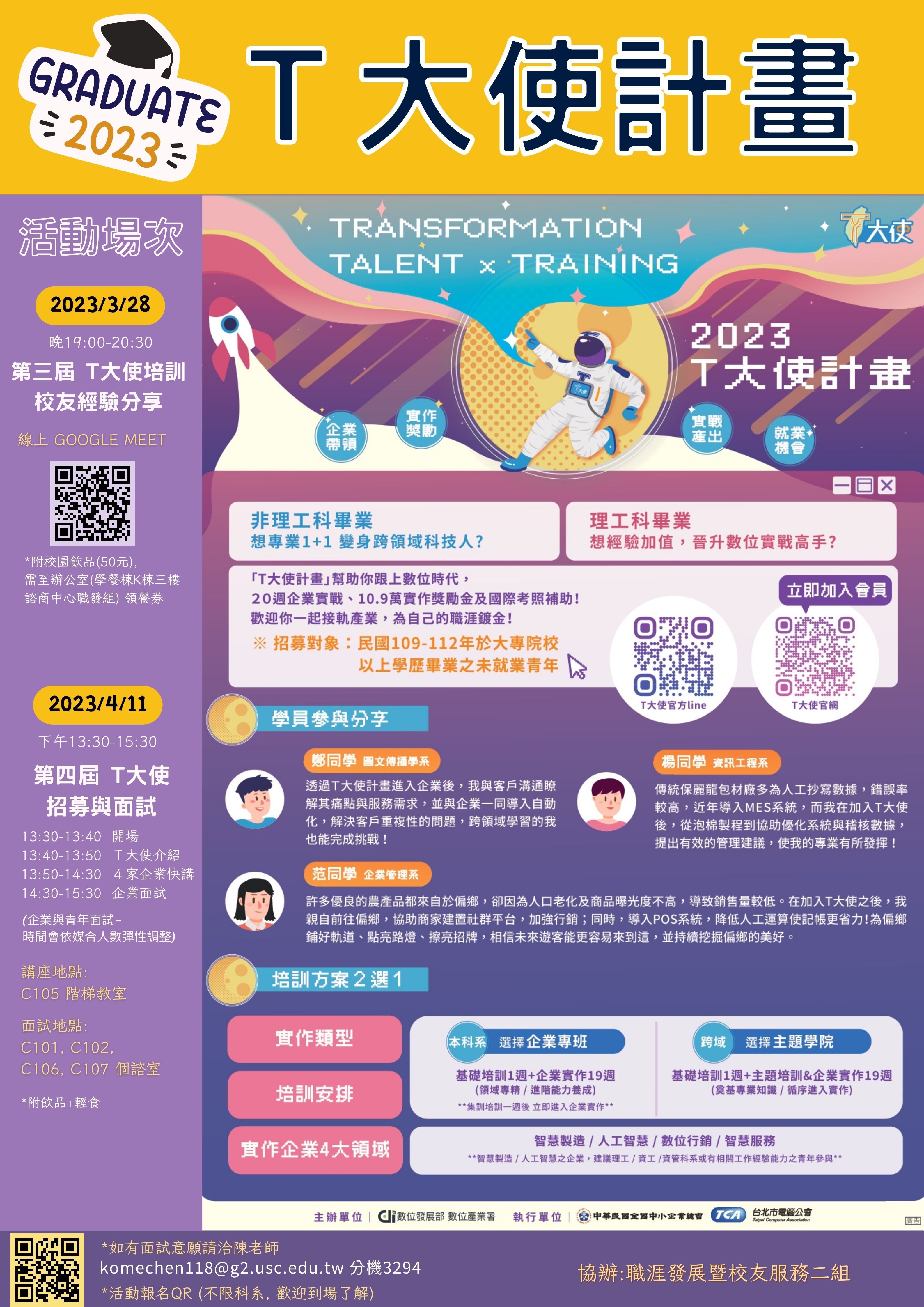 2023 T大使